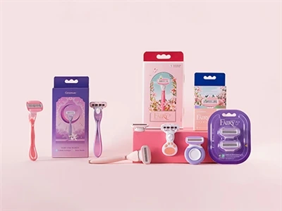 GOODMAX Intimate Razor s petimi rezili Britvice za obraz za ženske za odstran...